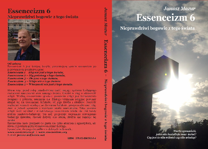 Okladka Essenceizm 6_Nieprawdziwi bogowie z tego swiata